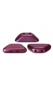 Les perles par Puca® Tinos beads Metallic Mat Dark Violet 23980/94108